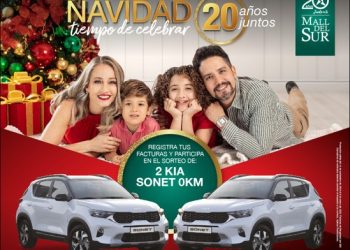 20 NAVIDADES JUNTOS, TIEMPO DE  CELEBRAR EN MALL DEL SUR