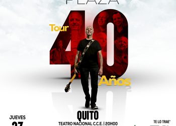 VEN A CELEBRAR LOS 40 AÑOS DE TRAYECTORIA MUSICAL DE ALBERTO PLAZA POR TODO LO ALTO. QUITO 27 DE FEBRERO 2025