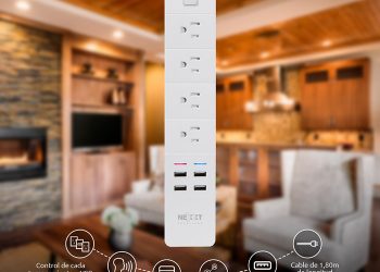 Nexxt Home presentó para estas Fiestas en Ecuador su regleta inteligente Wi-Fi: hogar más eficiente y seguro