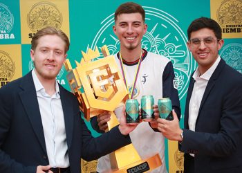 Nuestra Siembra patrocinó la gran final del campeonato universitario de ecuavóley que se llevó a cabo el 30 de noviembre en Sangolquí