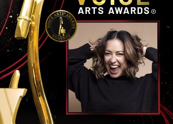 Denis Jarrín, oficialmente nominada para los prestigiosos VOICE ARTS® AWARDS “Los Óscar de la voz”.