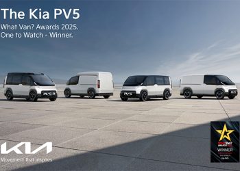 Kia gana el primer premio del Reino Unido por la van eléctrica multiuso PV5 antes de su lanzamiento en 2025
