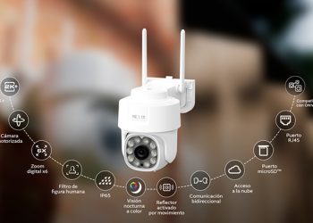 Llegó a Ecuador la cámara inteligente Wi-Fi motorizada de Nexxt Home
