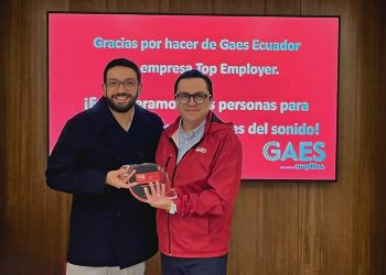 GAES ECUADOR ES RECONOCIDA COMO TOP EMPLOYER 2025