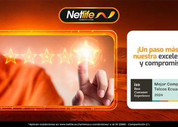 Netlife fue reconocido por IZO como Best Customer Experience en Ecuador