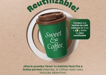 Sweet&Coffee® presenta Nuevos Vasos reutilizables