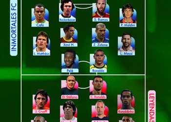 ECUADOR REVIVE LEYENDAS DEL FÚTBOL CON UN PARTIDO CREADO CON INTELIGENCIA ARTIFICIAL