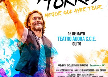 DIEGO TORRES PRESENTA EN QUITO SU TOUR 2025 “MEJOR QUE AYER”