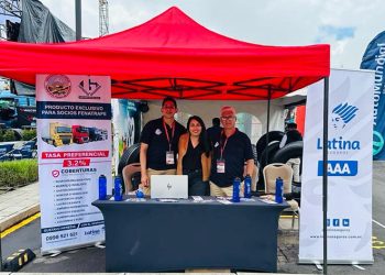 LATINA SEGUROS PARTICIPÓ EN LA FERIA COMERCIAL DE LA FEDERACIÓN NACIONAL DE TRANSPORTE PESADO DEL ECUADOR EN QUITO