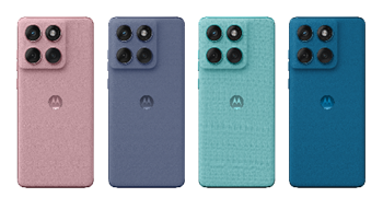 Llega la nueva familia motorola edge 60, con la pantalla de diseño curvo más envolvente del mundo, un sistema de cuatro cámaras profesional y funciones avanzadas de moto ai