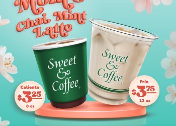 Sweet&Coffee® presenta: Mom’s Chai Mint Latte, la bebida perfecta para celebrar a mamá