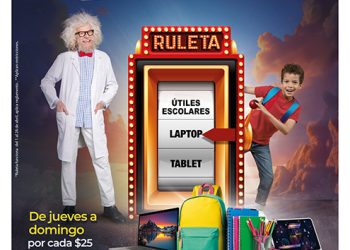 ¡GIRA Y GANA! MALL DEL NORTE TRAE LA RULETA DE REGRESO A CLASES CON INCREÍBLES PREMIOS