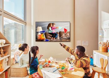 Lo que más le importa a papá: la seguridad de su familia, incluso cuando ven televisión