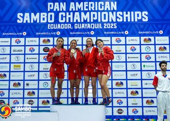 300 atletas internacionales de la disciplina Sambo, compitieron por la gloria en la ciudad de Guayaquil