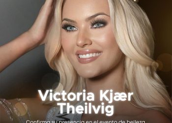 Victoria Kjaer, Miss Universo confirma su presencia en el certamen más importante del país