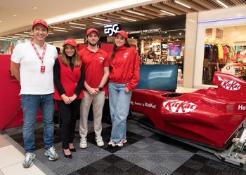 ¡KITKAT® acelera en Ecuador como el Chocolate Oficial de la Fórmula 1®!