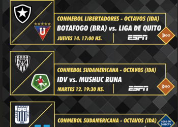 Programación deportiva DIRECTV Ecuador – 8 al 15 de agosto