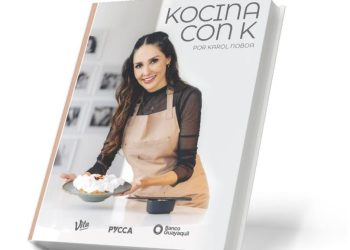“Kocina con K”, el debut editorial de Karol Noboa que une la comida con el alma