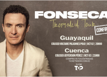 FONSECA ¡ CONFIRMADO! GUAYAQUIL Y CUENCA VIVIRÁN UNA FIESTA INOLVIDABLE CON TODOS SUS ÉXITOS – TROPICALIA TOUR 2025