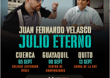 JUAN FERNANDO VELASCO PRESENTA SU GIRA  “JULIO ETERNO”