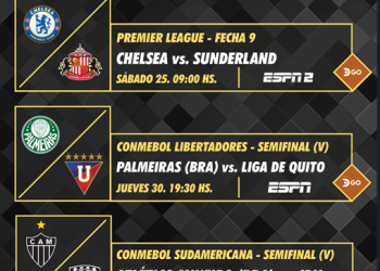 Programación deportiva DIRECTV Ecuador- 24 al 31 de octubre