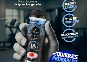 TONI EVOLUCIONA CON EL NUEVO YOGURT GRIEGO BEBIBLE CON MÁS PROTEÍNA Y PROBIÓTICOS