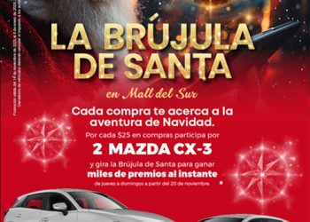 “LA BRÚJULA DE SANTA” EN MALL DEL SUR  SERÁ LA GUÍA A UNA NAVIDAD LLENA DE PREMIOS