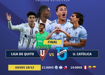 Copa Ecuador 2025: cuándo y dónde ver la final  entre Liga de Quito y U. Católica