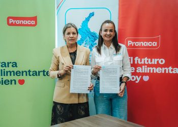 Nutrición para la niñez, emprendimientos agrícolas y conservación ambiental, son los ejes de un convenio suscrito por la Prefecta Marcela Aguiñaga con la empresa Pronaca