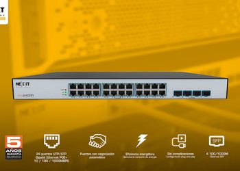 Nexxt Infraestructura lanza en Ecuador su nueva serie de Switches Axis2400R para potenciar la conectividad de las PyMEs