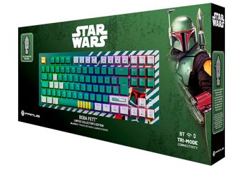 Llegó a Ecuador el teclado mecánico trimodo Boba Fett de PRIMUS