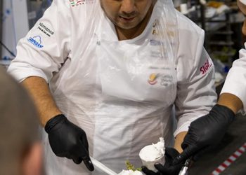 Marco Andrade, el maestro heladero manabita llevó la identidad ecuatoriana a la Gelato World Cup en Italia