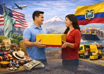 La logística como puente permanente entre los migrantes ecuatorianos y Estados Unidos