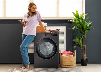 LG presenta en Ecuador su nueva secadora FX, de gran capacidad con Inteligencia Artificial, una aliada clave para la temporada de lluvias