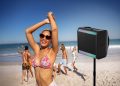 LG xboom AI Stage 301 lleva la experiencia musical a la playa con potencia y versatilidad