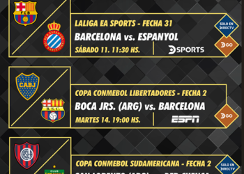 Programación deportiva DIRECTV Ecuador – Desde el 10 hasta el 17 de abril