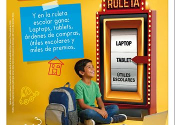 REGRESO A CLASES CON PREMIOS EN LA RULETA ESCOLAR DE MALL DEL NORTE