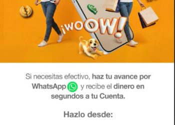 Banco Internacional habilita avances en efectivo mediante WhatsApp
