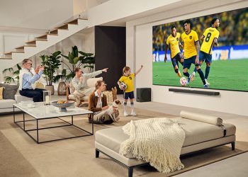 La sede perfecta para vivir la fiesta del fútbol está en casa con  el mejor equipo LG