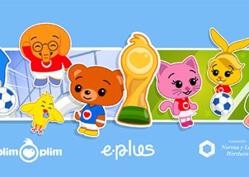 Plim Plim y la Fundación Norma y Leo Werthein se suman al Mundial de Fútbol con contenidos para niños, familias y comunidades educativas