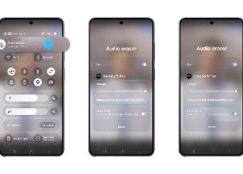 Acceso sencillo, control total: cómo usar Audio Eraser en la serie Galaxy S26