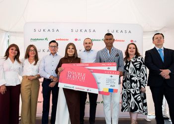 Sukasa entregó el primer premio de la campaña “Double Match, Double Win