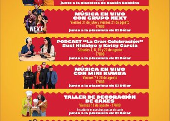Policentro inicia este jueves 23 de julio la celebración de sus 47 años con una agenda que conecta generaciones 