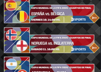 Programación deportiva DIRECTV Ecuador – Desde el 10 al 17 de julio