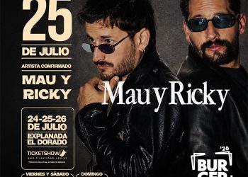 MAU Y RICKY CANTARÁN POR PRIMERA VEZ EN GUAYAQUIL ESTE 25 DE JULIO THE WORLD BURGER SHOW CONFIRMA A UNO DE LOS DÚOS MÁS IMPORTANTES DEL POP LATINO