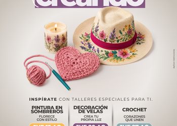 Village vive el mes de las artes con talleres de pintura en sombreros, decoración de velas y crochet en su edición “Agosto se vive creando”