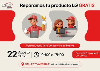LG Electronics cierra su Gira de Servicio 2026 en Manta