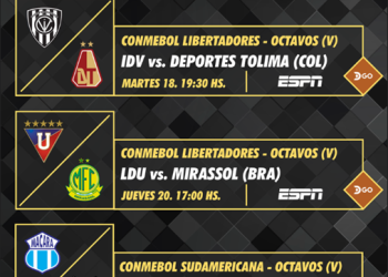 Programación deportiva DIRECTV Ecuador – Desde el 14 al 21 de agosto
