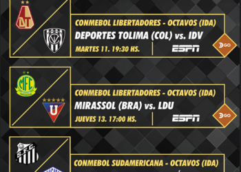 Programación deportiva DIRECTV Ecuador – Desde el 7 al 14 de agosto