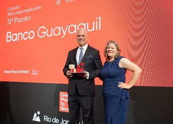 Banco Guayaquil se posiciona entre los Mejores Lugares para Trabajar de Latinoamérica™ 2026 de Great Place to Work®